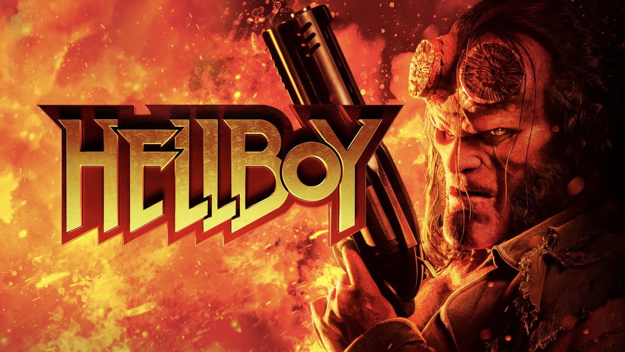Hellboy — backdrops with title 5