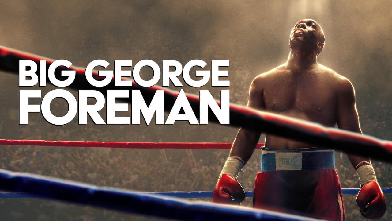 Big George Foreman — backdrops with title 5