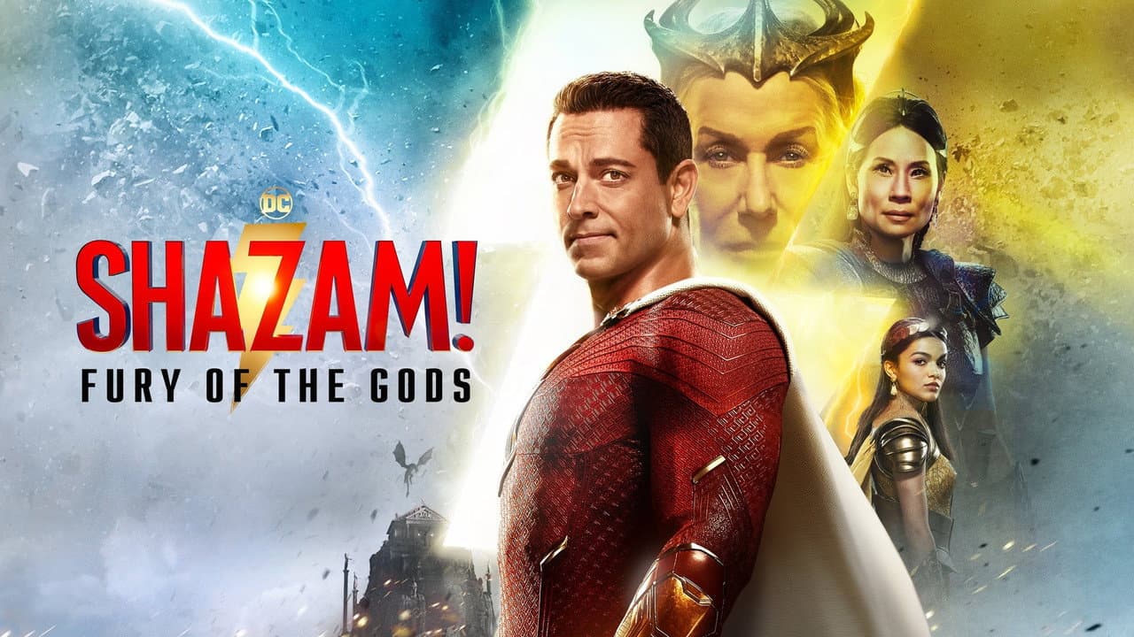 Shazam! Fury of the Gods — backdrops with title 6