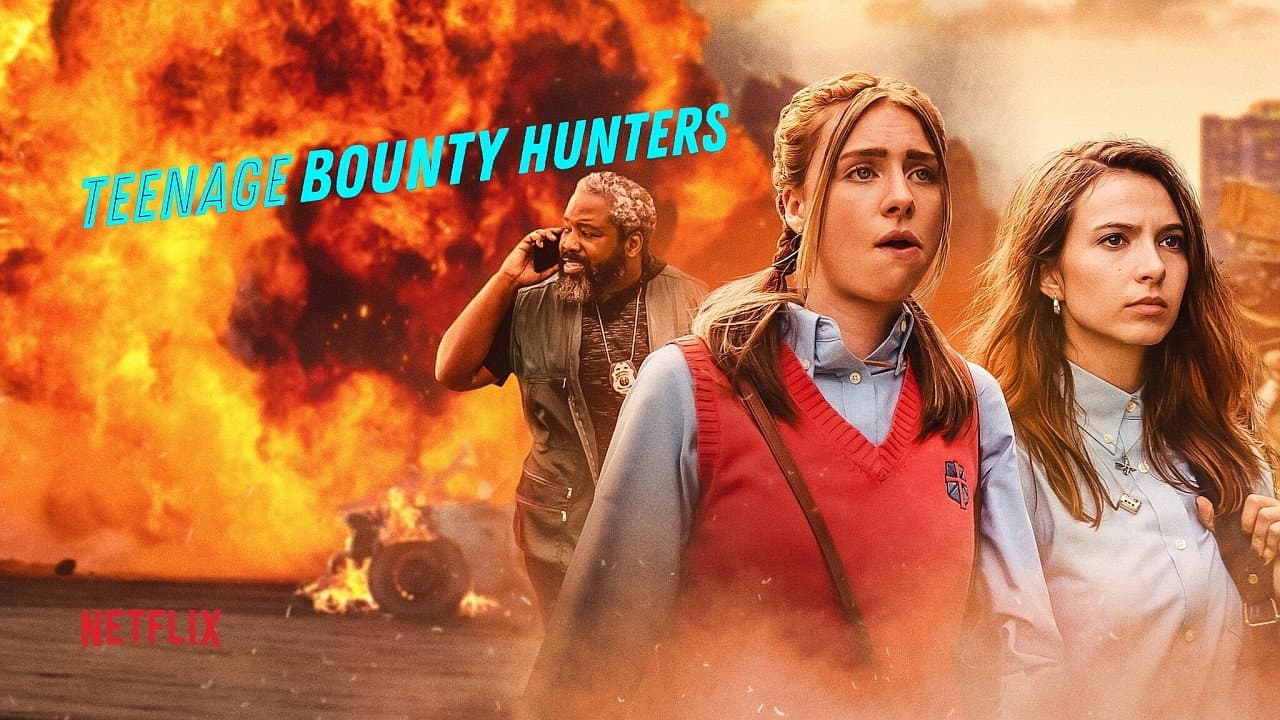 Teenage Bounty Hunters — backdrops with title 3