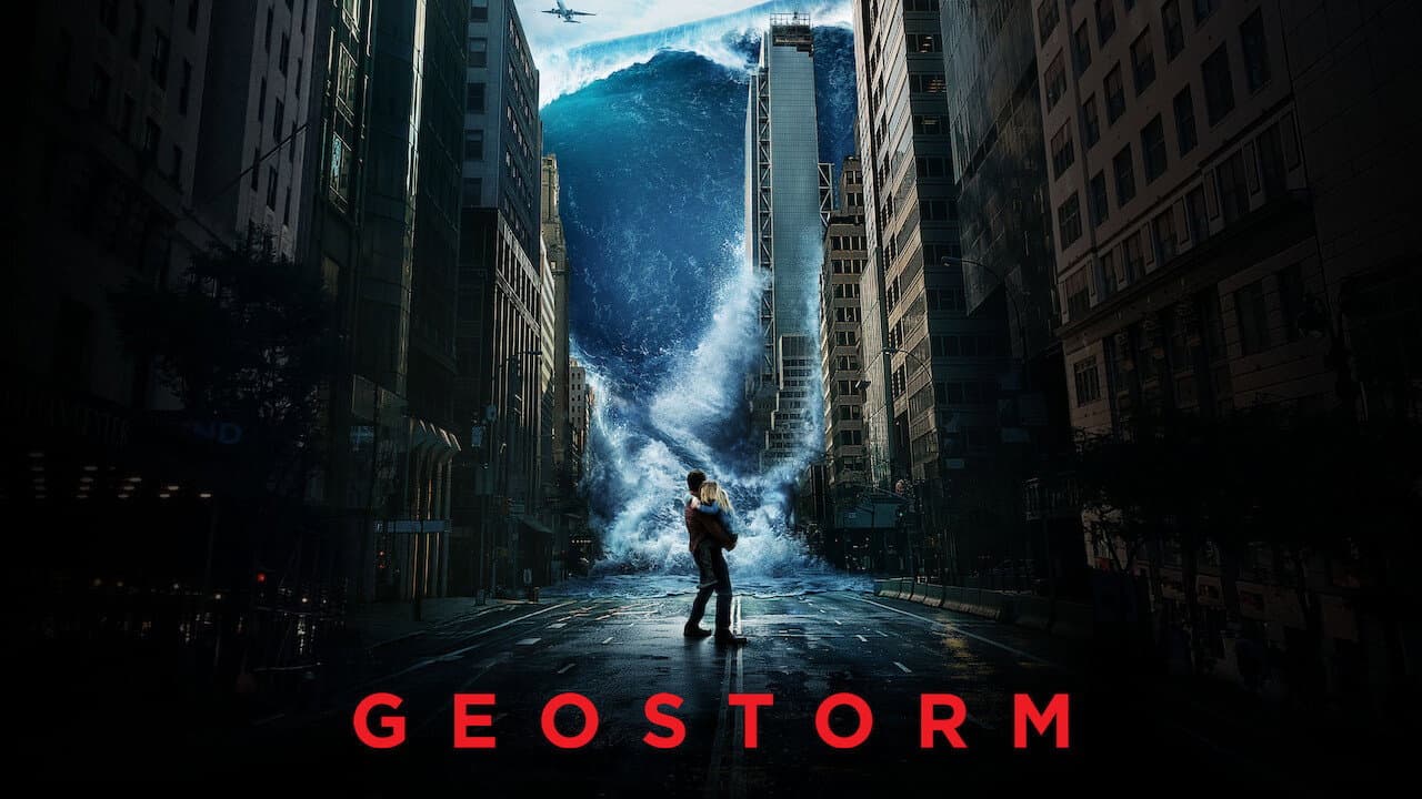 Geostorm — backdrops with title 5