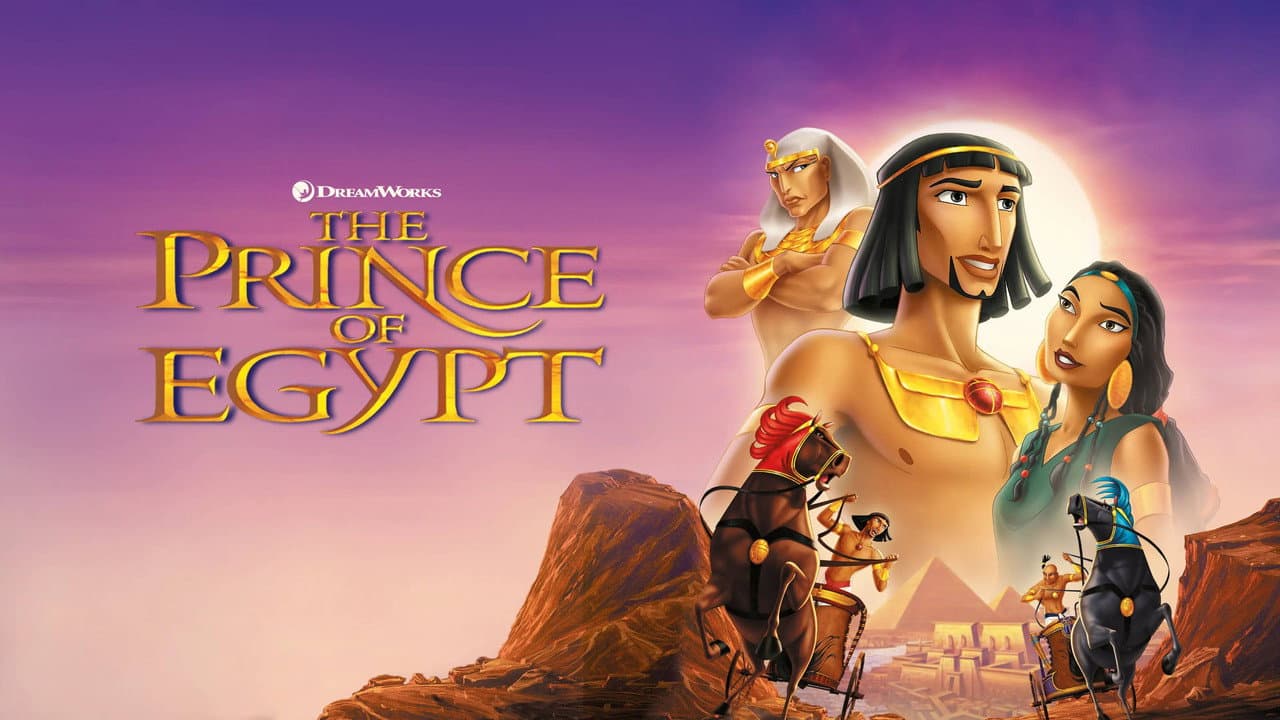 The Prince of Egypt — backdrops with title 6