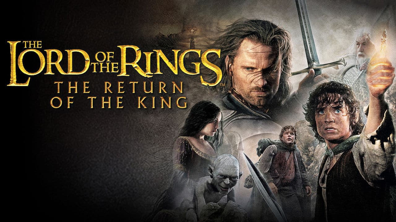 The Lord of the Rings: The Return of the King — backdrops with title 1