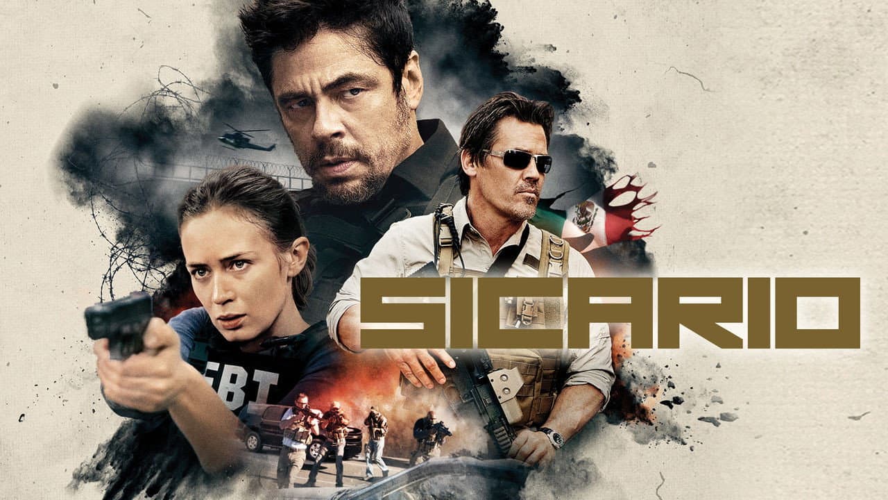 Sicario — backdrops with title 6