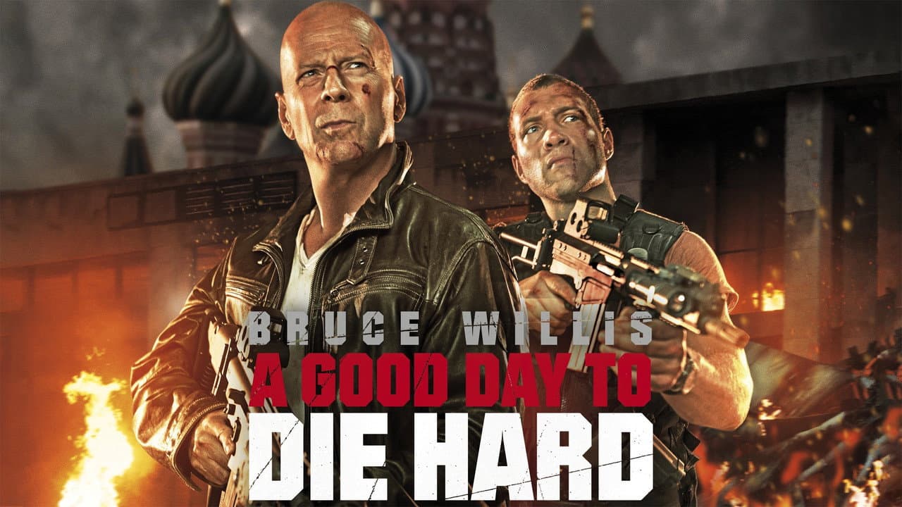 A Good Day to Die Hard — backdrops with title 3