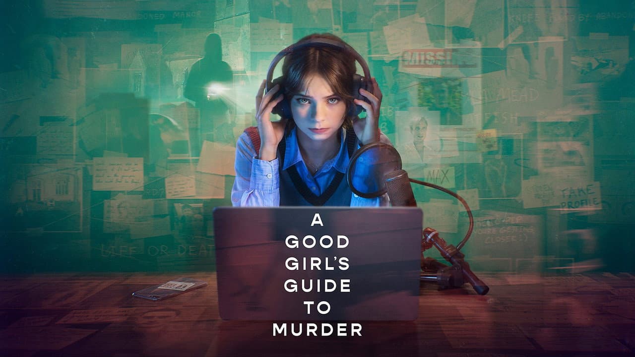 A Good Girl's Guide to Murder — backdrops with title 3