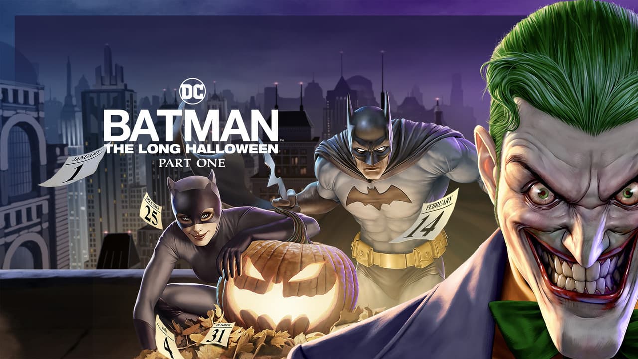 Batman: The Long Halloween, Part One — backdrops with title 2