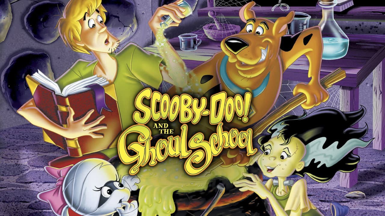 Scooby-Doo and the Ghoul School — backdrops with title 1