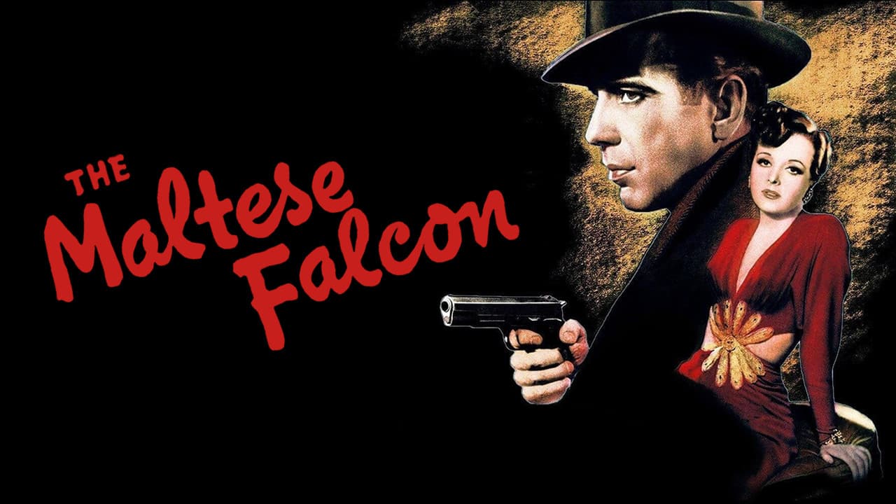 The Maltese Falcon — backdrops with title 4