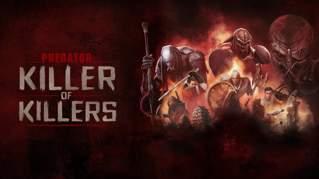 Predator: Killer of Killers — backdrops with title 4