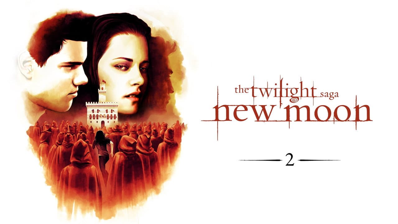 The Twilight Saga: New Moon — backdrops with title 2