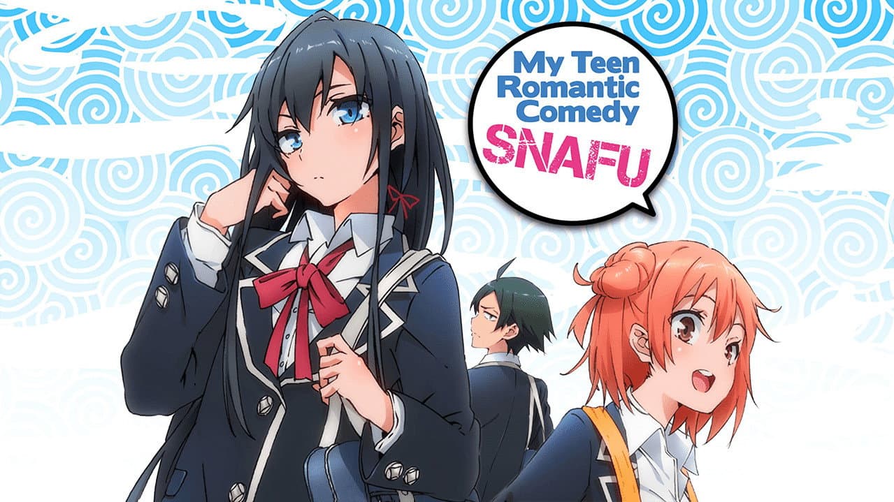 My Teen Romantic Comedy SNAFU — backdrops with title 1