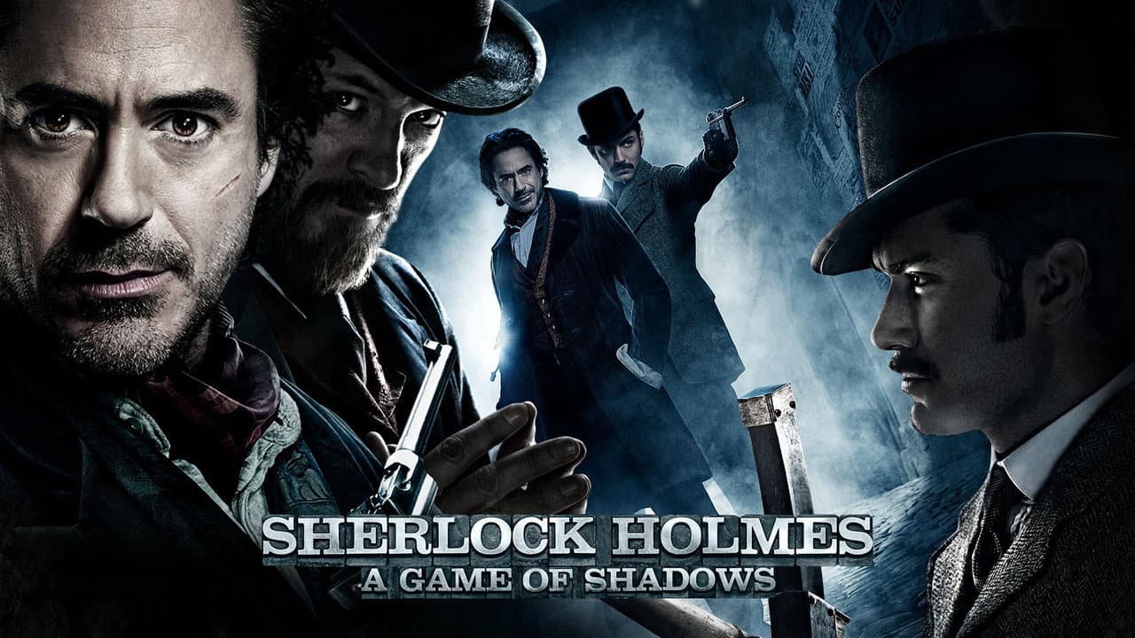 Sherlock Holmes: A Game of Shadows — backdrops with title 1