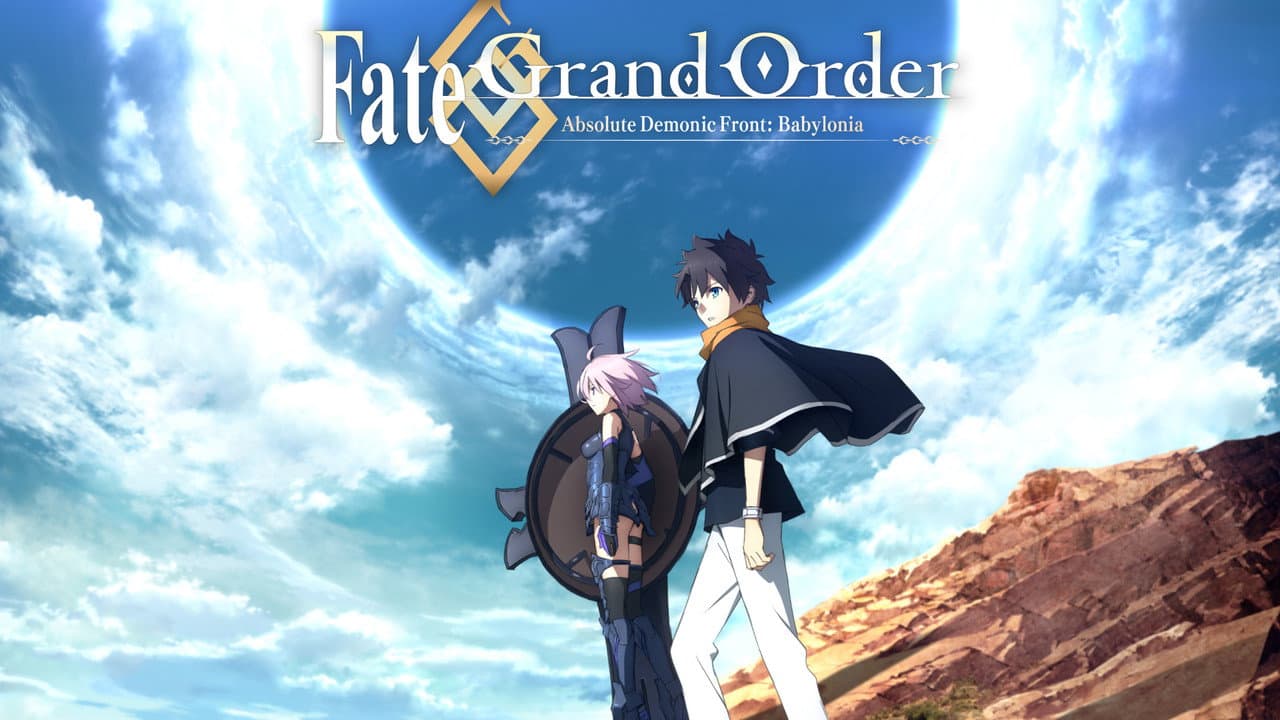 Fate/Grand Order Absolute Demonic Front: Babylonia — backdrops with title 1