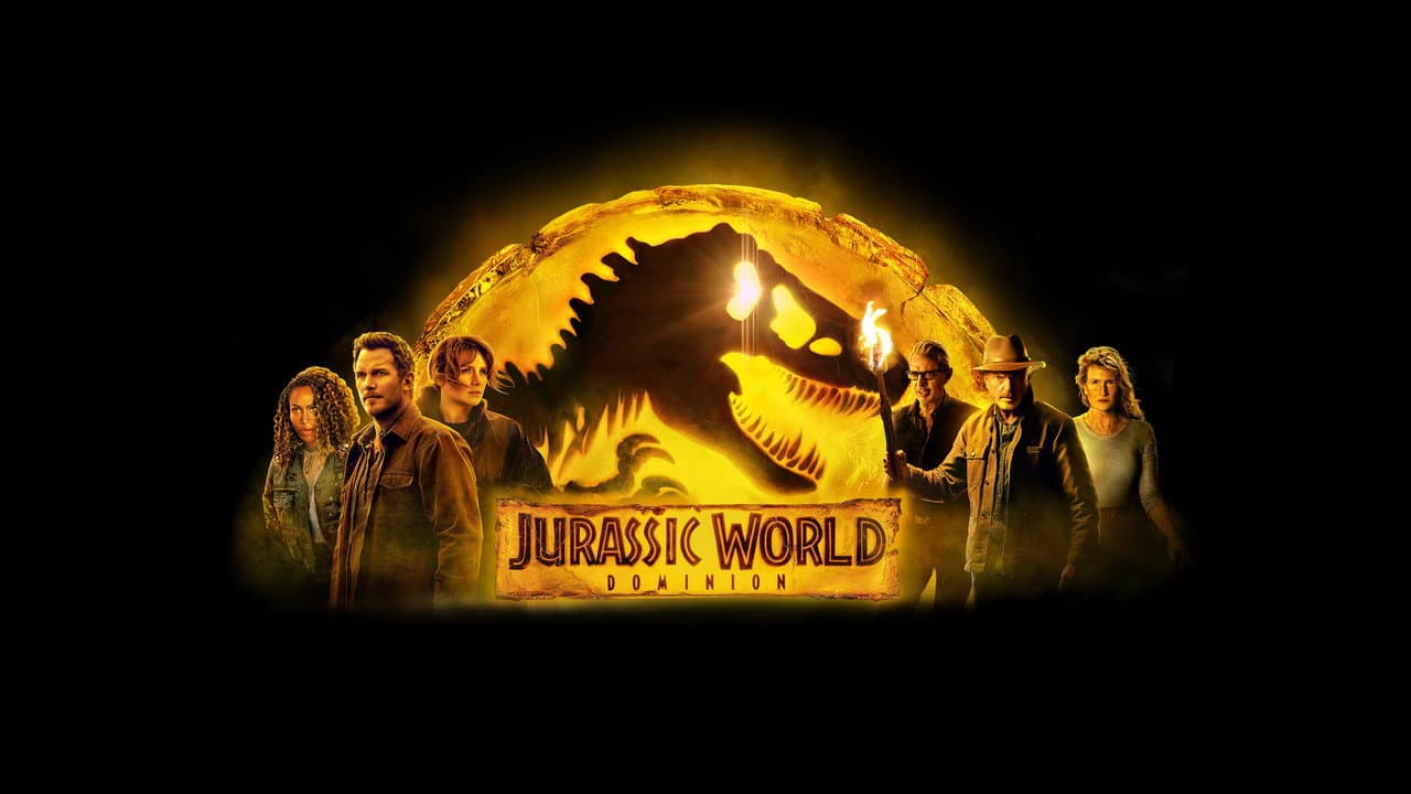 Jurassic World Dominion — backdrops with title 5