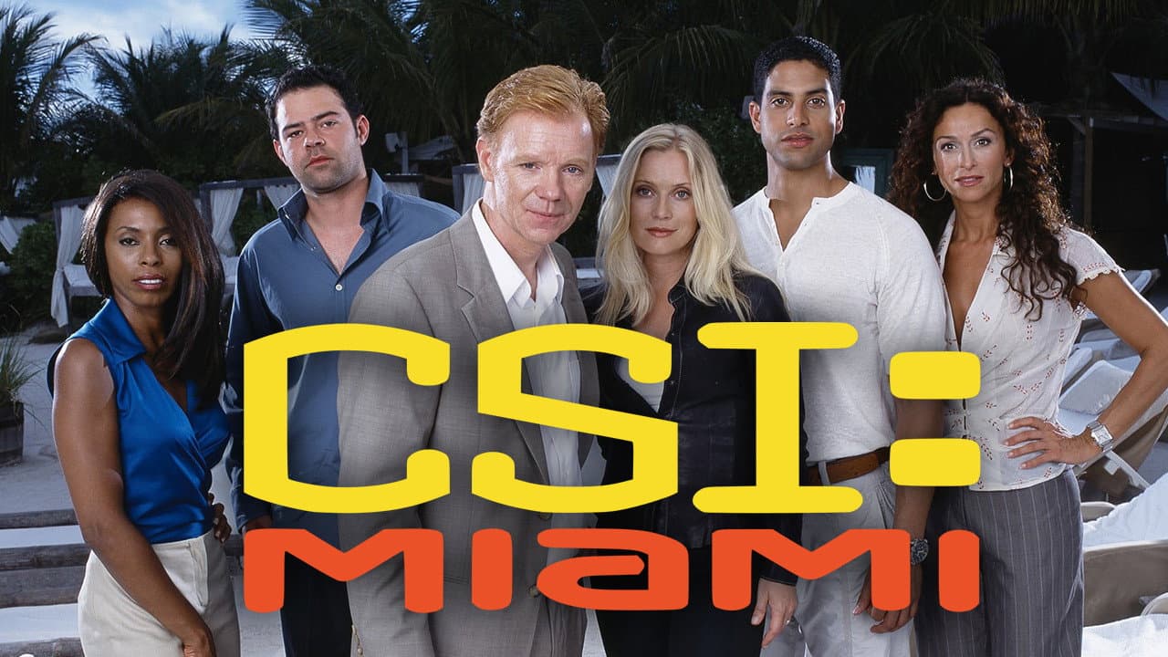 CSI: Miami — backdrops with title 3