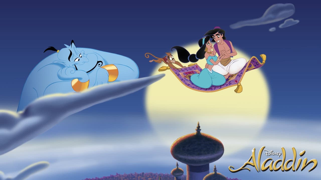 Aladdin — backdrops with title 5