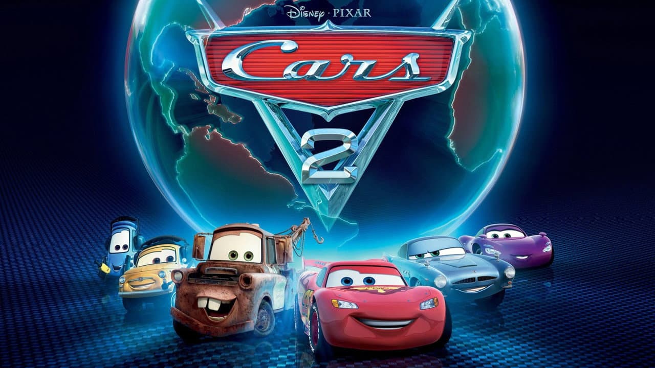 Cars 2 — backdrops with title 4
