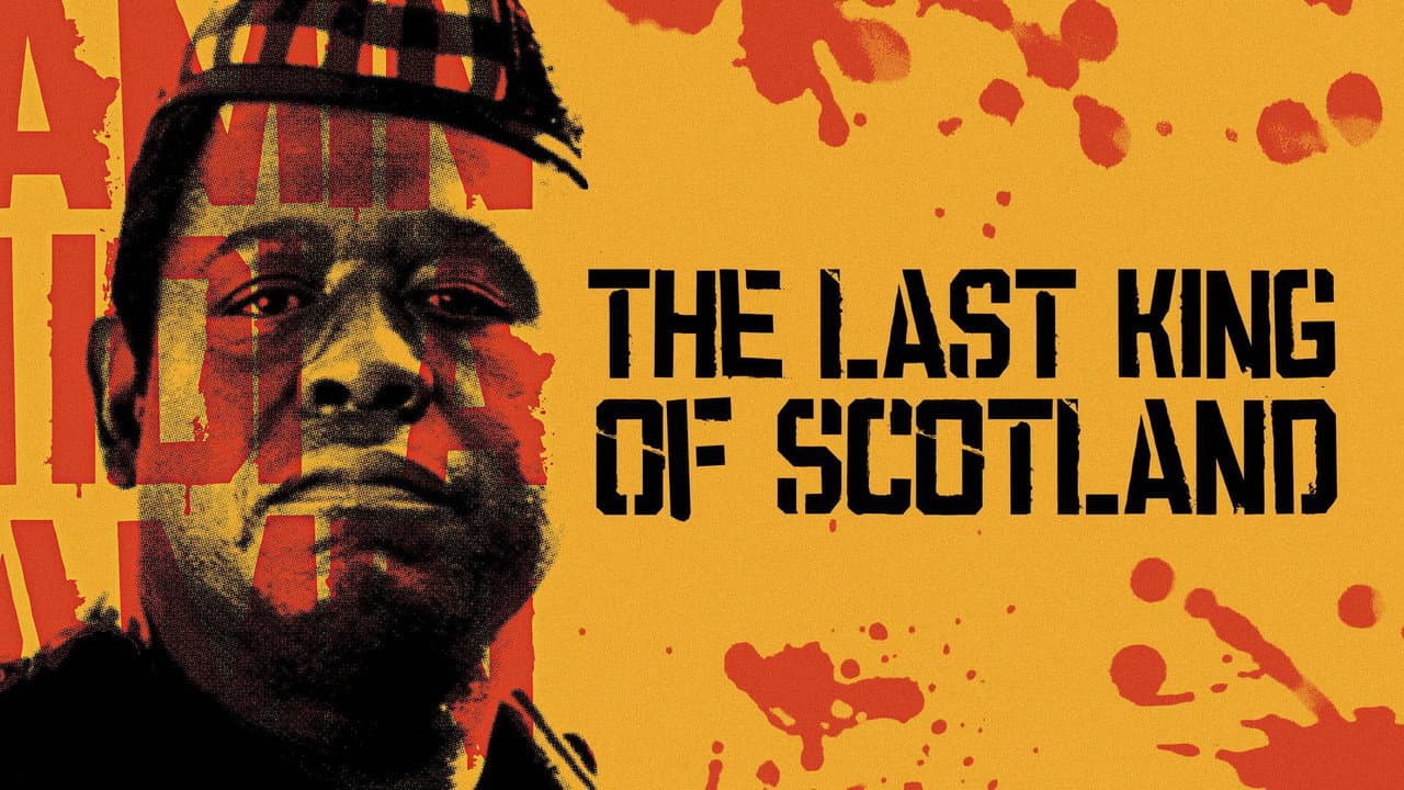 The Last King of Scotland — backdrops with title 1