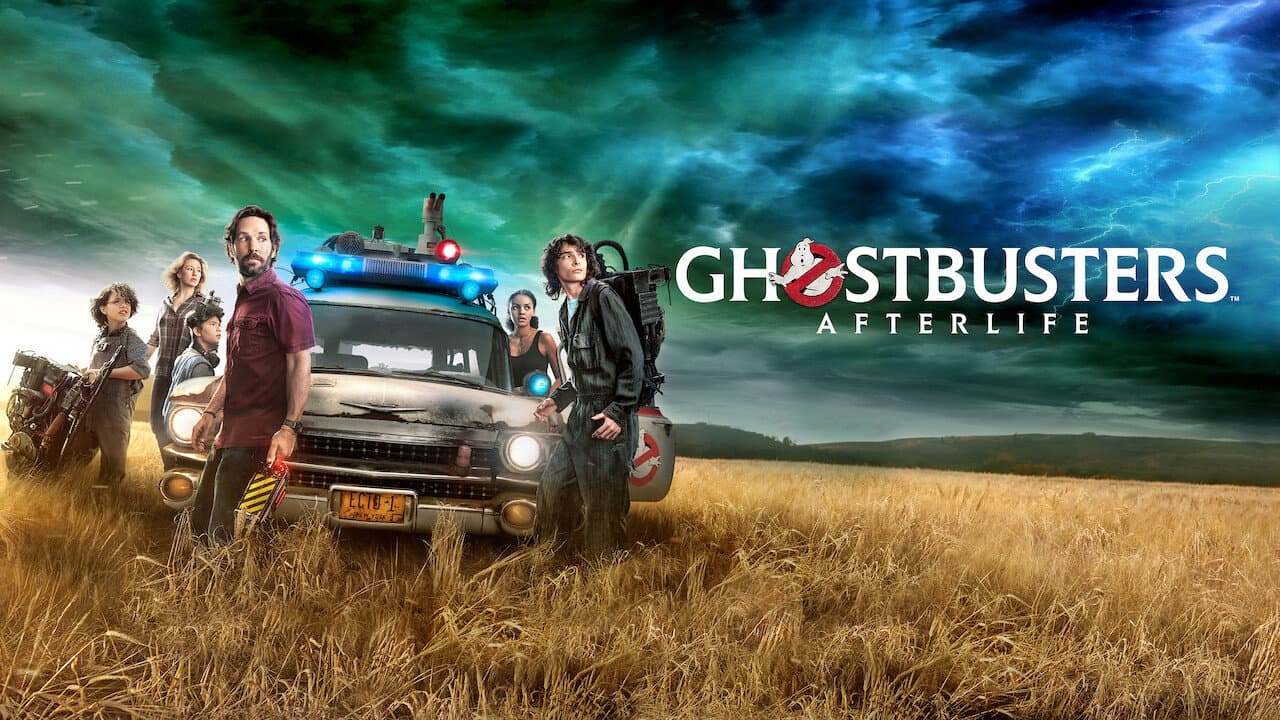 Ghostbusters: Afterlife — backdrops with title 8
