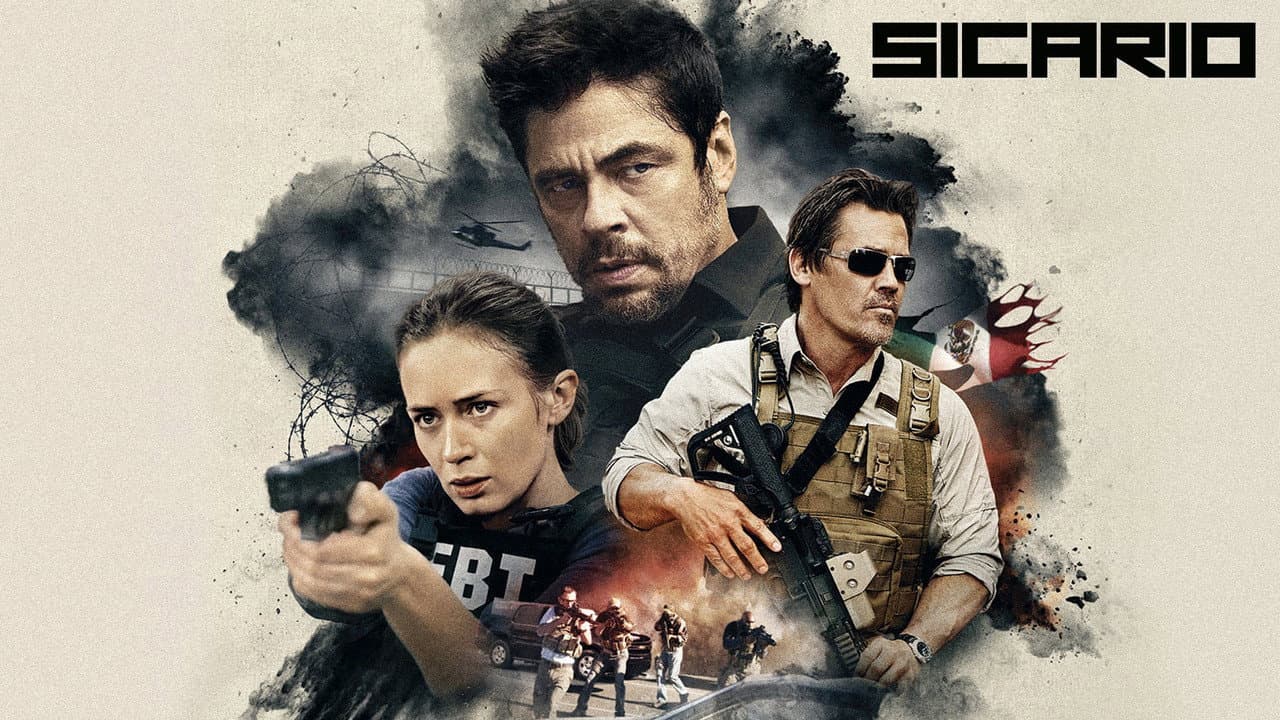 Sicario — backdrops with title 2