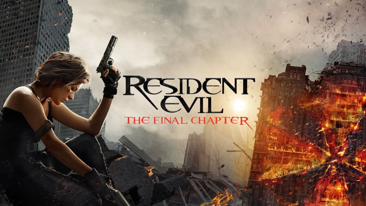Resident Evil: The Final Chapter — backdrops with title 3
