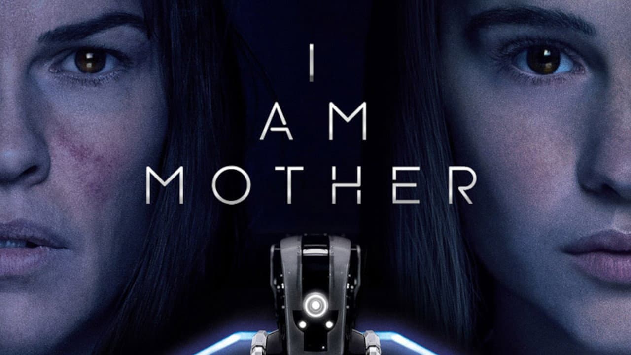 I Am Mother — backdrops with title 1