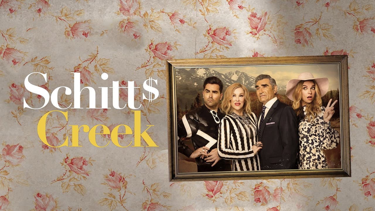 Schitt's Creek — backdrops with title 3