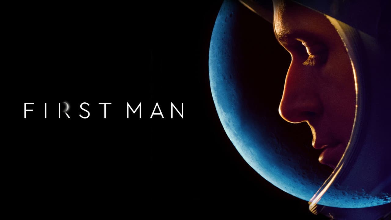 First Man — backdrops with title 1