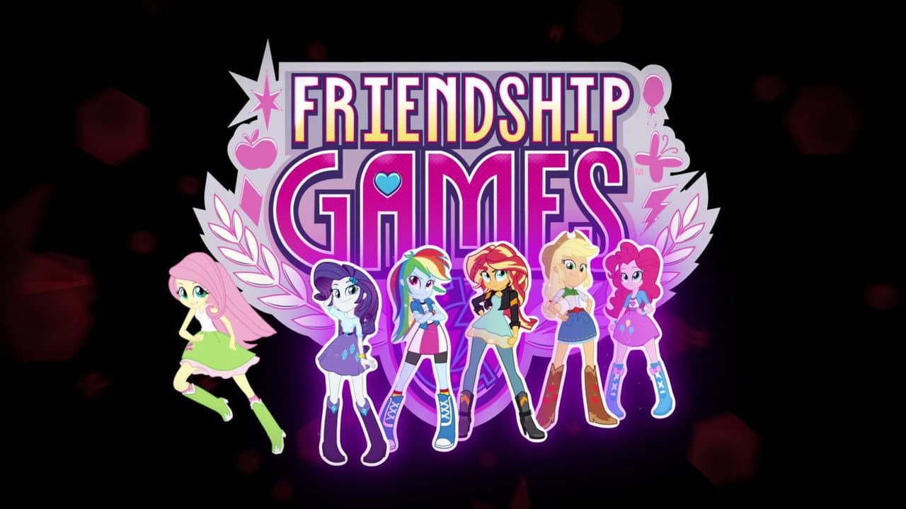My Little Pony: Equestria Girls - Friendship Games — backdrops with title 3