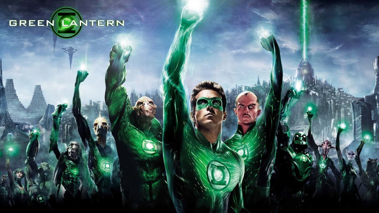 Green Lantern — backdrops with title 2