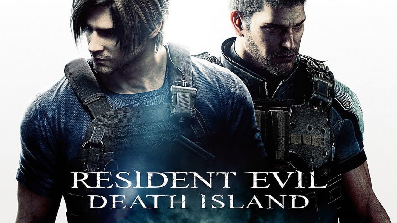 Resident Evil: Death Island — backdrops with title 2