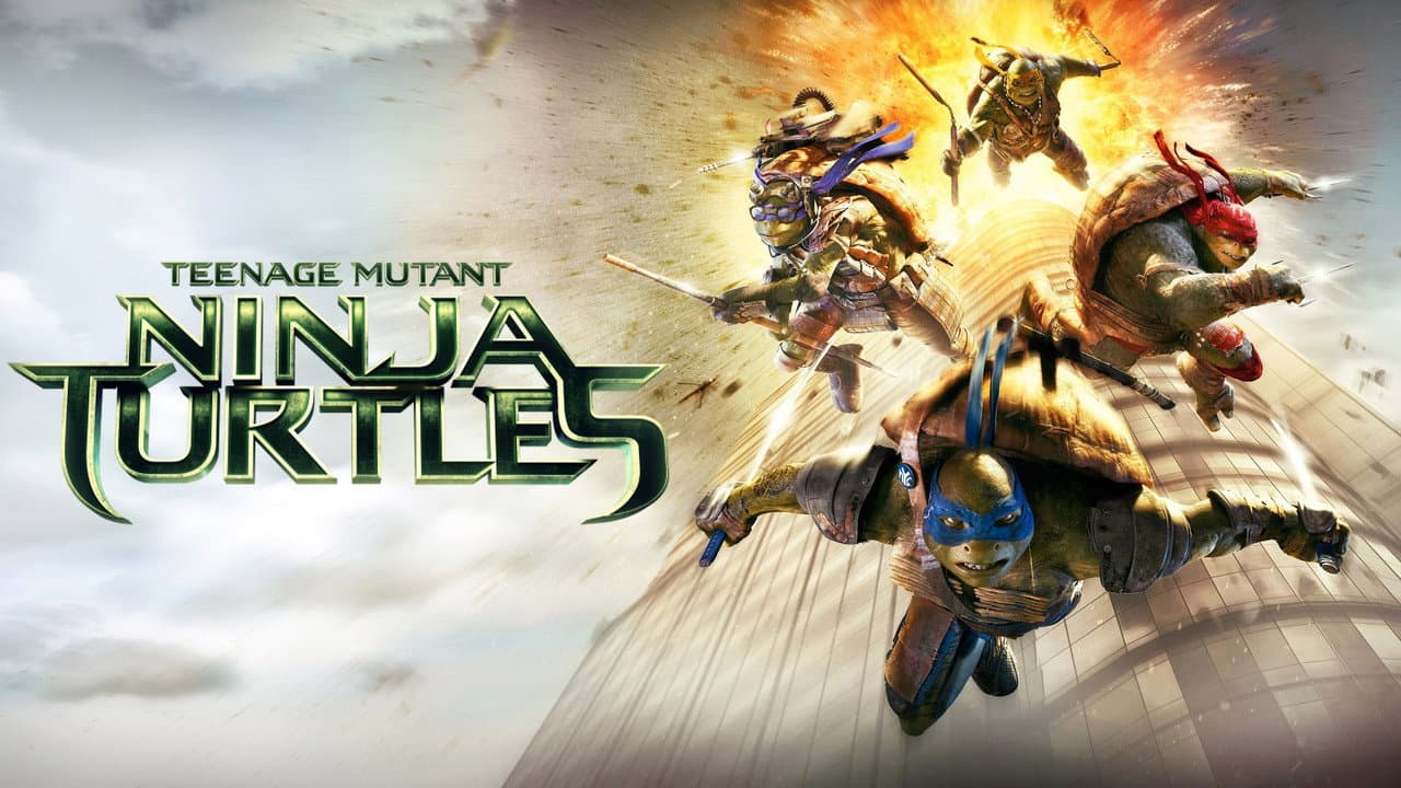 Teenage Mutant Ninja Turtles — backdrops with title 5