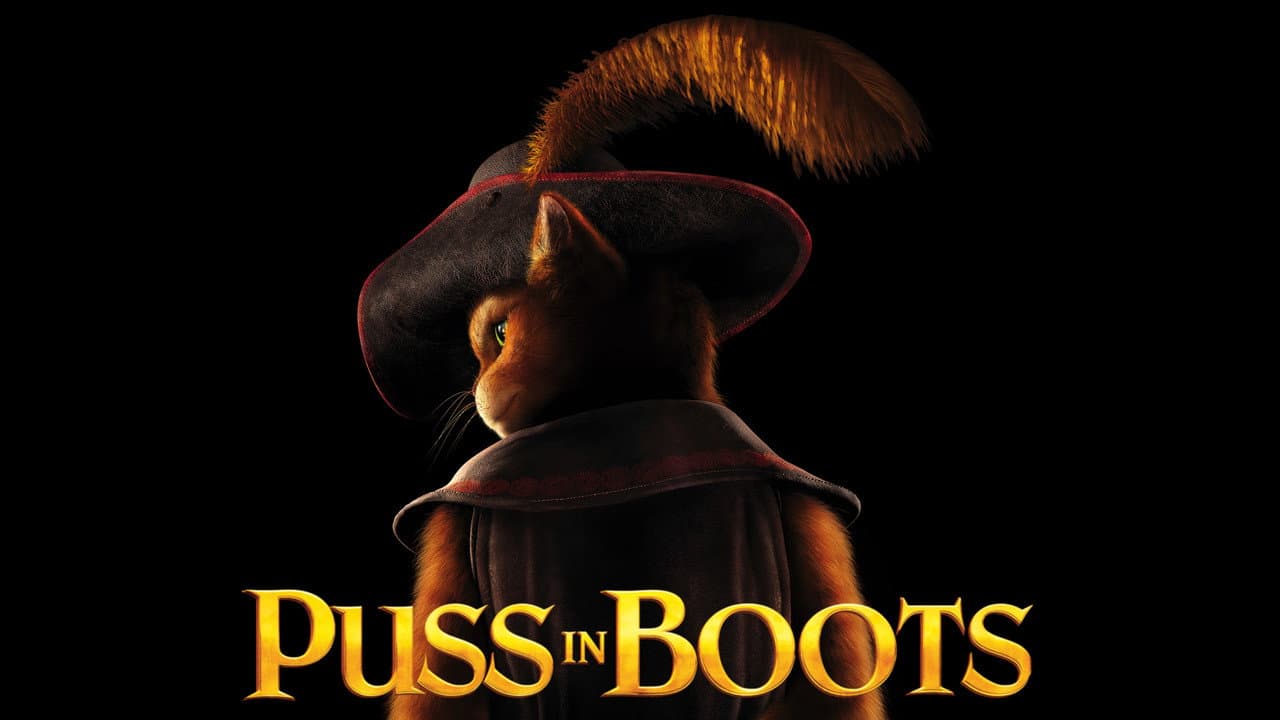 Puss in Boots — backdrops with title 6