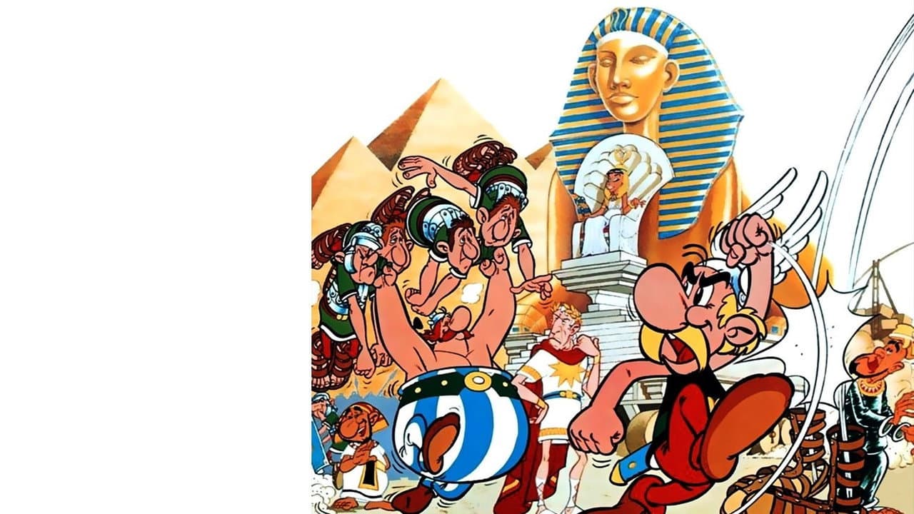 Asterix and Cleopatra — backdrops 2