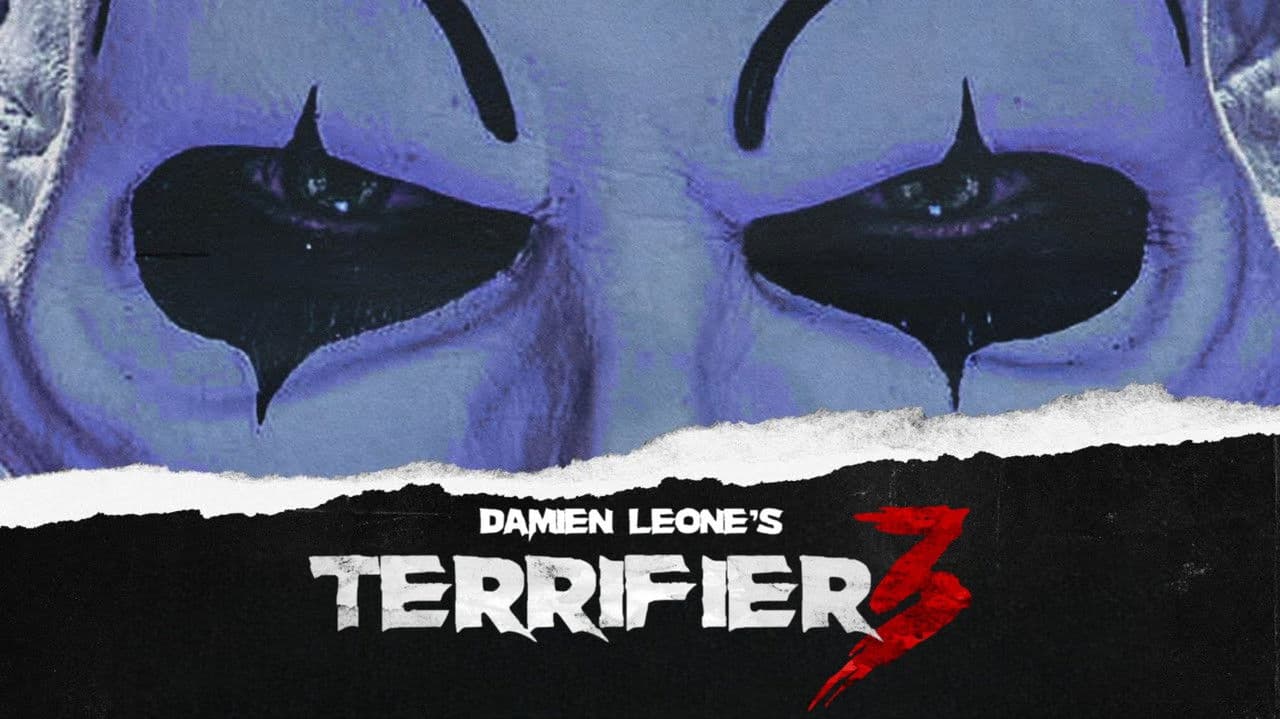 Terrifier 3 — backdrops with title 2