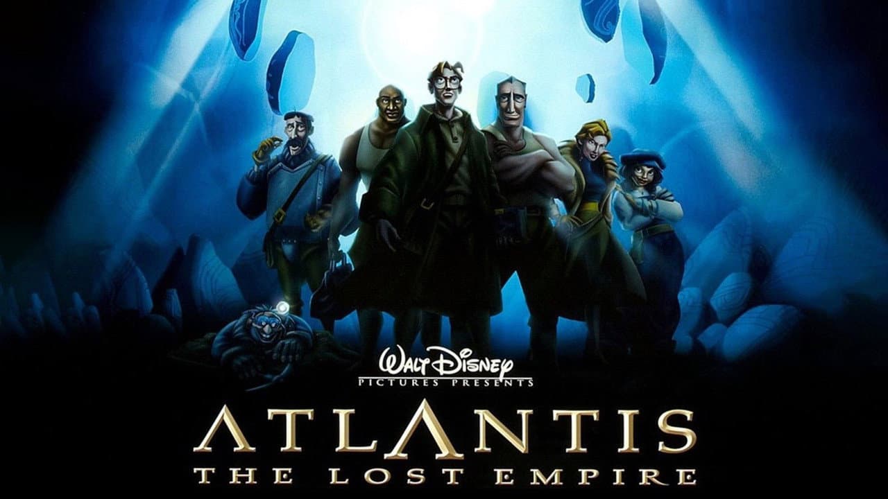 Atlantis: The Lost Empire — backdrops with title 4