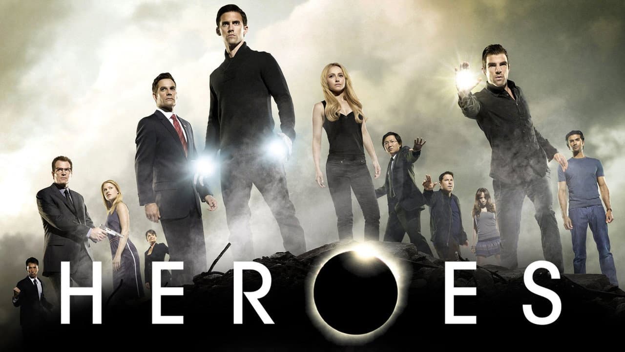 Heroes — backdrops with title 1