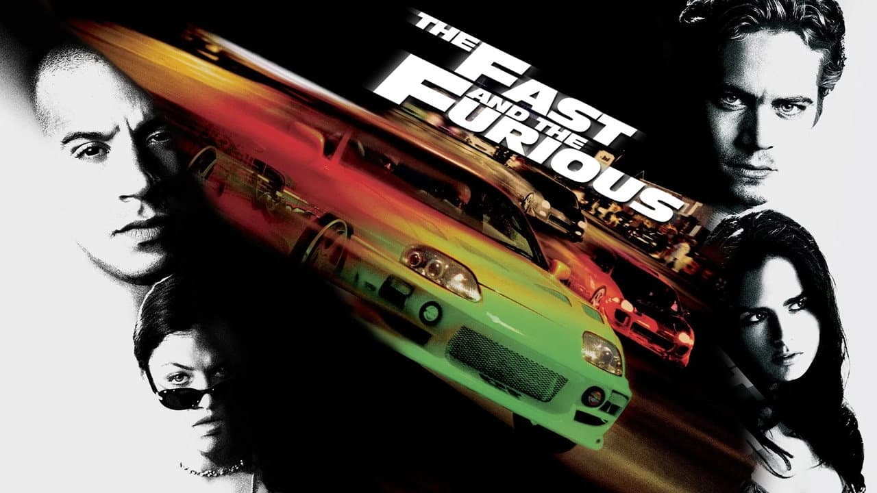 The Fast and the Furious — backdrops with title 6