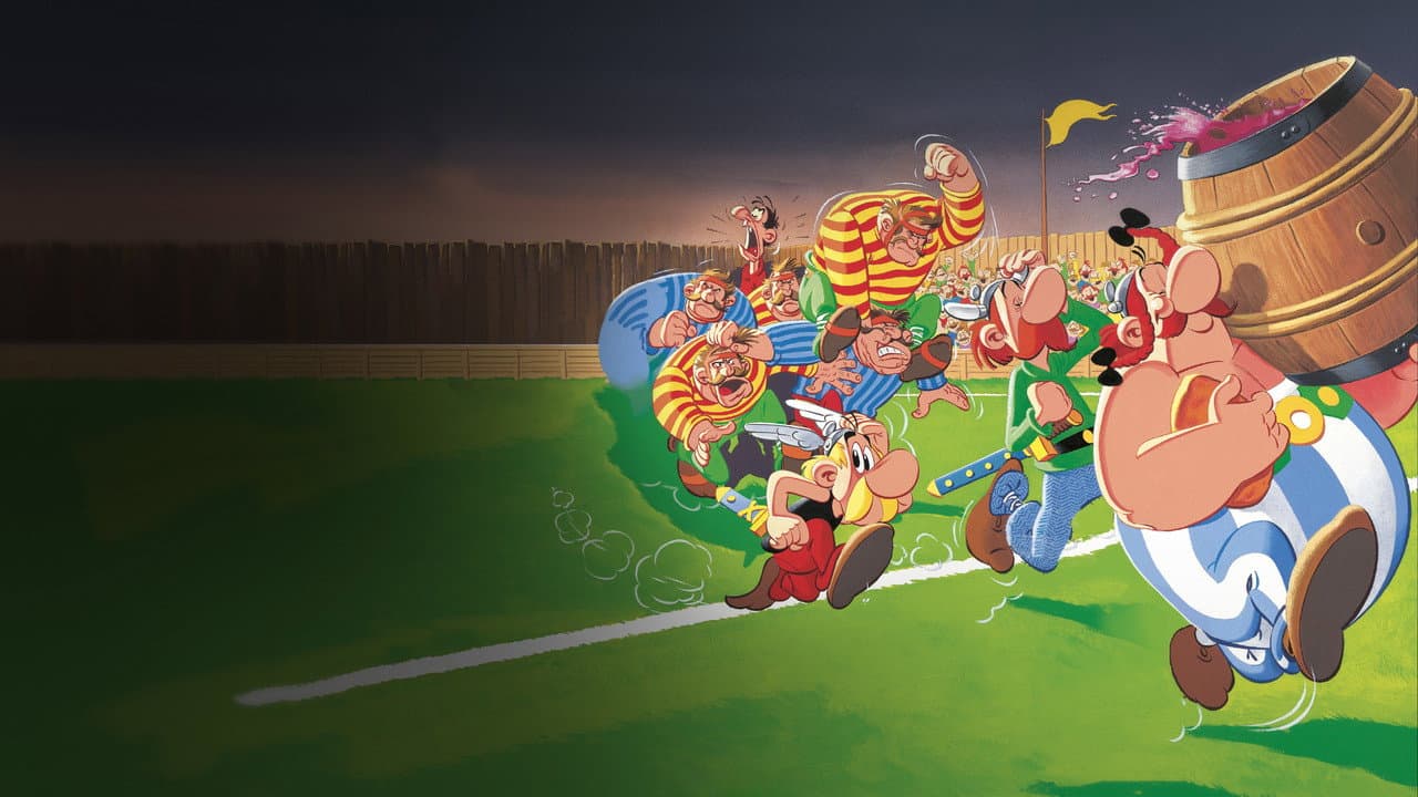 Asterix in Britain — backdrops 5