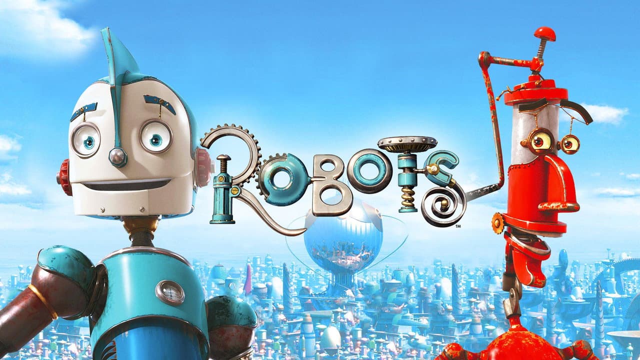 Robots — backdrops with title 7
