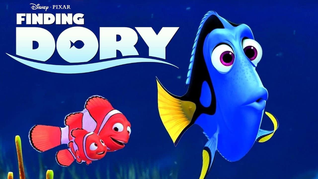 Finding Dory — backdrops with title 1