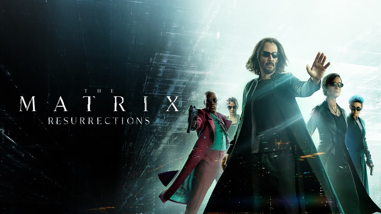 The Matrix Resurrections — backdrops with title 1