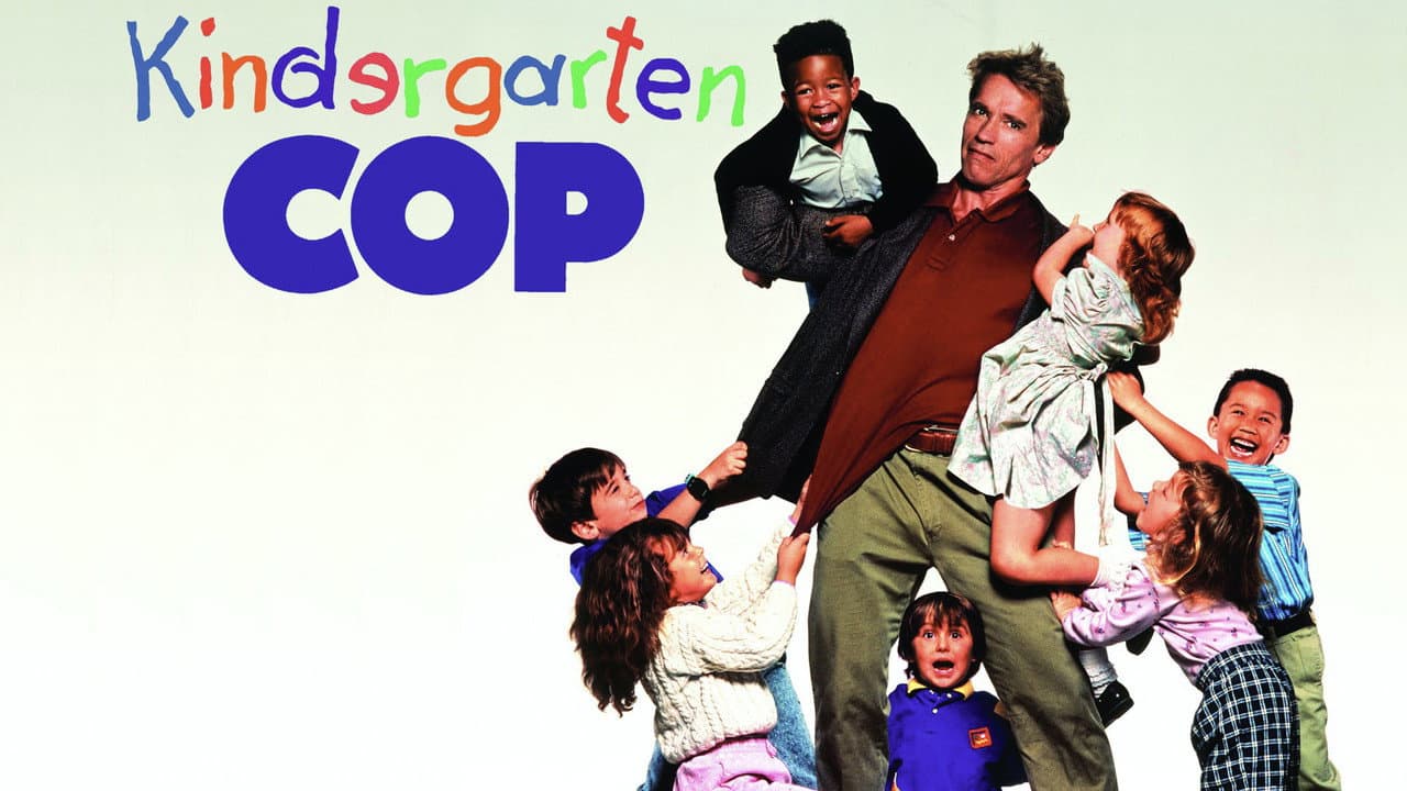 Kindergarten Cop — backdrops with title 3