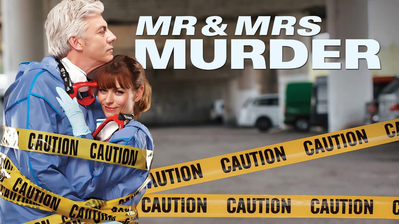 Mr & Mrs Murder — backdrops with title 3
