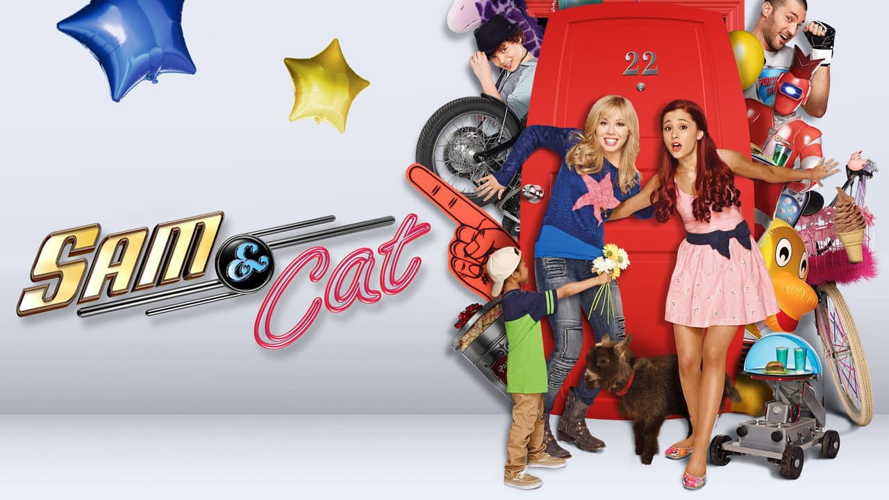 Sam & Cat — backdrops with title 4