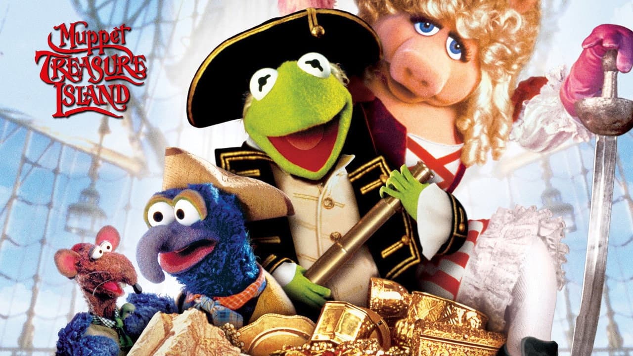 Muppet Treasure Island — backdrops with title 2