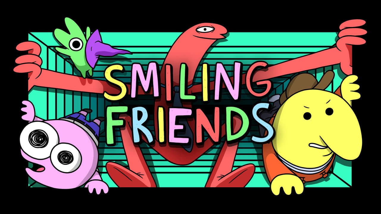 Smiling Friends — backdrops with title 5