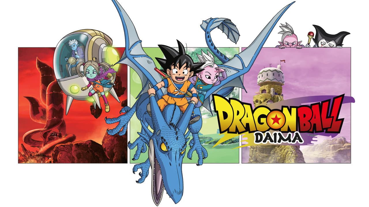 Dragon Ball DAIMA — backdrops with title 2