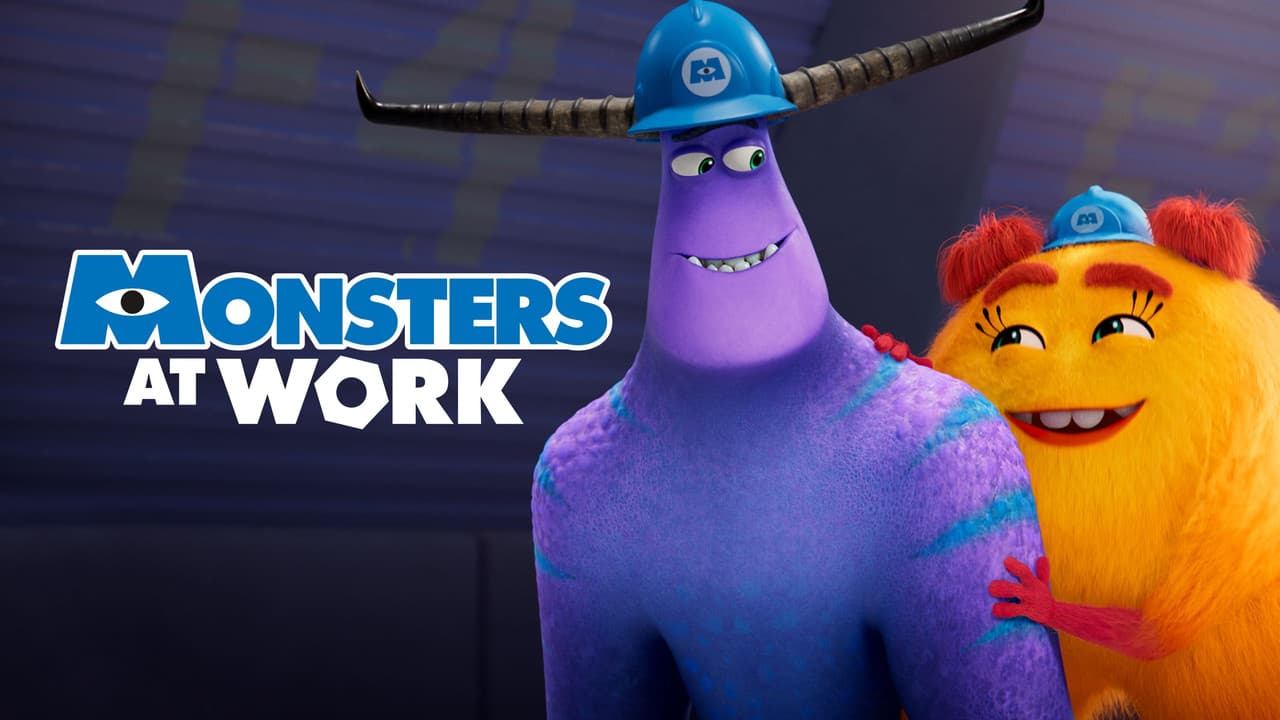 Monsters at Work — backdrops with title 1